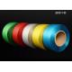High Efficiency PET Strapping Belt Customized Color Pattern Logo For Cargo Lashing