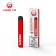 Disposable 7W Mini Electronic Cigarette 1.8ohm Rechargeable Cocktail Flavor