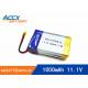 11.1V 1000mAh lithium polymer battery pack 703048 pl703048 3S1P 11.1V lipo battery