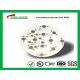 Aluminum PCB Board 1.6mm Roud White Solder Mask , Immersion Gold PCB