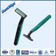 Rubber Handle Twin Blade Disposable Razor Any Color Available ISO Certificate