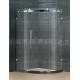Frameless 304 Stainless  Glass Shower Doors 8 / 10 Glass SGCC Certification for Home / Hotel