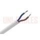 Light Duty Industrial Pvc Armoured Cable , White Black Copper Armoured Cable