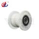 63mm Woodworking Machine Accessories Nylon Swing Arm Wheel For Sliding Table Panel Saw