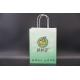 Versatile packaging Kraft Paper Grocery Bags With Handles Twisted