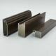 Israel 6063 T5 Custom Aluminium Cabinet Door Profiles 1.2mm Thick Powder Coated