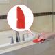 Red Plastic 1 Piece Single Scraper Caulk Tool for Silicone Sealant Grout Finishing Sealing