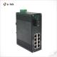 60W bt Industrial 8-Port 10/100/1000T 802.3at PoE + 1-Port 100/1000Base-X Ethernet Switch