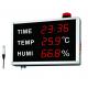 High Accuracy Digital Thermometer Hygrometer Long Visual Distance Alarm