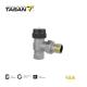 TASAN Manual Thermostatic Brass Radiator Valve Industrial Application 43A