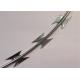 Modern High Security Spiral Razor Barbed Wire Fence For Security Facilities