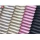 Soft Comfortable Short Pile Fabric 100% Polyester Strip Design Minky Velboa Fabric