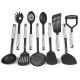 Kitchen Utensil Set Made of Stainless Steel with Heat Resistant Handle up to 210C