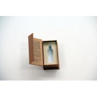 Small Wine Recycled Paper Gift Boxes Rectangle , Cosmetic Oil Packaging box