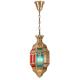 Interior Decorative Vintage Copper Table Lamp With Colored Body