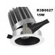 Hign CRI Cut out 110mm Adjustable and Dimmable Aluminum White IP20 Interior LED Downlight/R3B0627
