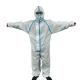 Lightweight Disposable Protective Suit For Laboratories Workshops Construction Sites