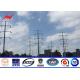 NGCP 8 Sides 50FT Steel Utility Pole for 69KV Electrical Power Distribution with AWS D1.1 Standard