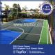 PP interlock tiles for outdoor basketball court