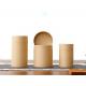 Circular Paper Tube Packaging Box , OEM CMYK / 4C Kraft Paper Tube