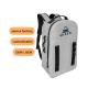 Lightweight Waterproof Hiking Backpack 25L Light Grey Color For Camping