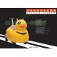 Yellow Baby Duck 6V 4.5Ah 2 Battery 2.4G Frequency Remote Control Kids E-car