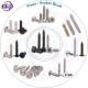 Black Round Head Self-Tapping Screw with Hex Socket Drive Metric Stainless Steel
