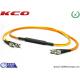 Mode conditioning ST to FC Duplex Fiber Optic Patch Cord MM Change To SM Patch Cord