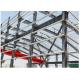 Hot - Dipped Galvanized Steel Frame For Garage With Colored Steel Roof /  Wall