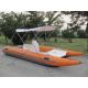 Strong Catamaran Work Boat Durable And Hand Crafted With SS Transom