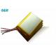 704396 3500mAh 3.7V Lipo Battery Cell , Lithium Polymer Power Pack For Data Collectors