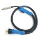 Gas Cooled Flexible Mig Welding Torch OTC 500A 5m Torch Spare Parts