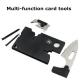 New credit card knife multifunction 10 in 1 survival card tools