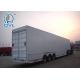 Freezer Box Semi Trailer 50 Ton Refrigerated Trailer Truck With 3 Axles / 2 Legs 30m3 /use with tractor truck