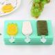 Multifunction 3 Cavities Silicone Ice Cube Trays For Ice Cream