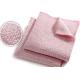 300gsm Microfiber Window Cloth Pink Microfiber Towels For Bathroom Cleaning