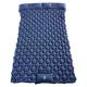 Lightweight 1.5kg Double Inflatable Sleeping Pad Waterproof Sleeping Mat With 2