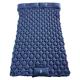 Lightweight 1.5kg Double Inflatable Sleeping Pad Waterproof Sleeping Mat With 2 Pillows