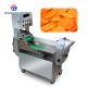 2.25KW Two End Cutter Vegetable Processing Machine Cube Slice Strip Industrial