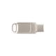 Good Laser Logo Silver Metal Body Type C Usb Flash Drive Support Usb 3.0 3.1 3.2