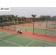 RoHS Outdoor Sports Court Flooring Water Resistant Non Toxic Tennis Court Flooring