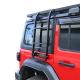 UV Resistant Electrophoresis Powder Coated Car Ladder Roof Rack for Jeep Wrangler JL JK