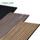 Office Black Acupanel Acoustic Wood Panel Recycled Vertical Wood Slat Wall Panels