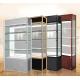 Living Room Glass Display Cabinets , Glass Watch Display Cabinet Any Size Optional