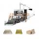 Durable Egg Tray Production Machine High Speed With 6 Layer Metal Dryer