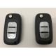 Genuine Renault Flip Remote Key CWTWB1G767 PCF7961 3 Buttons 433 Mhz