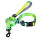 Gradient Pet Collars Leashes Set 150Cm Chain Length Seat Belt Buckle Dog Collar