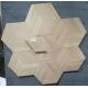 Art Parquetry, Hexagon In Oak Wood Engineered Parquet Flooring With Different
