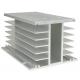 1 piece Single Phase Heat Dissipation Aluminum Heat Sink For Solid State Relay SSR Small Type Heat Dissipation