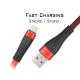 Fast Charging USB Port Extension Cord , 2.1A Smartphone USB Data Extension Cable